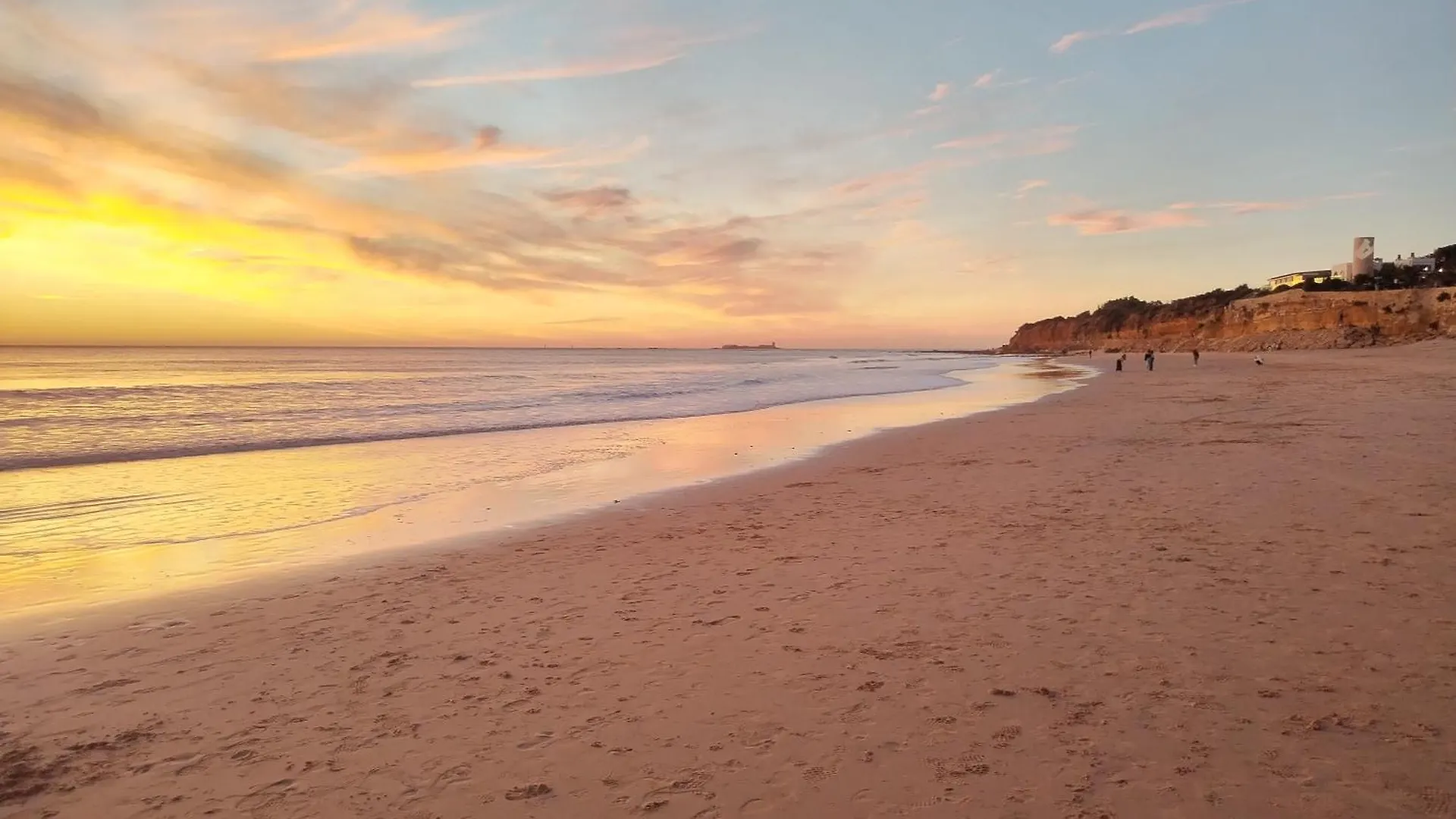 Beach Cost Apart 200 M To La Barrosa Beach Novo Sancti Petri Španělsko